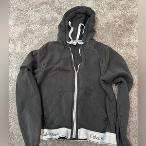 Calvin Klein Women’s Black Zip Up